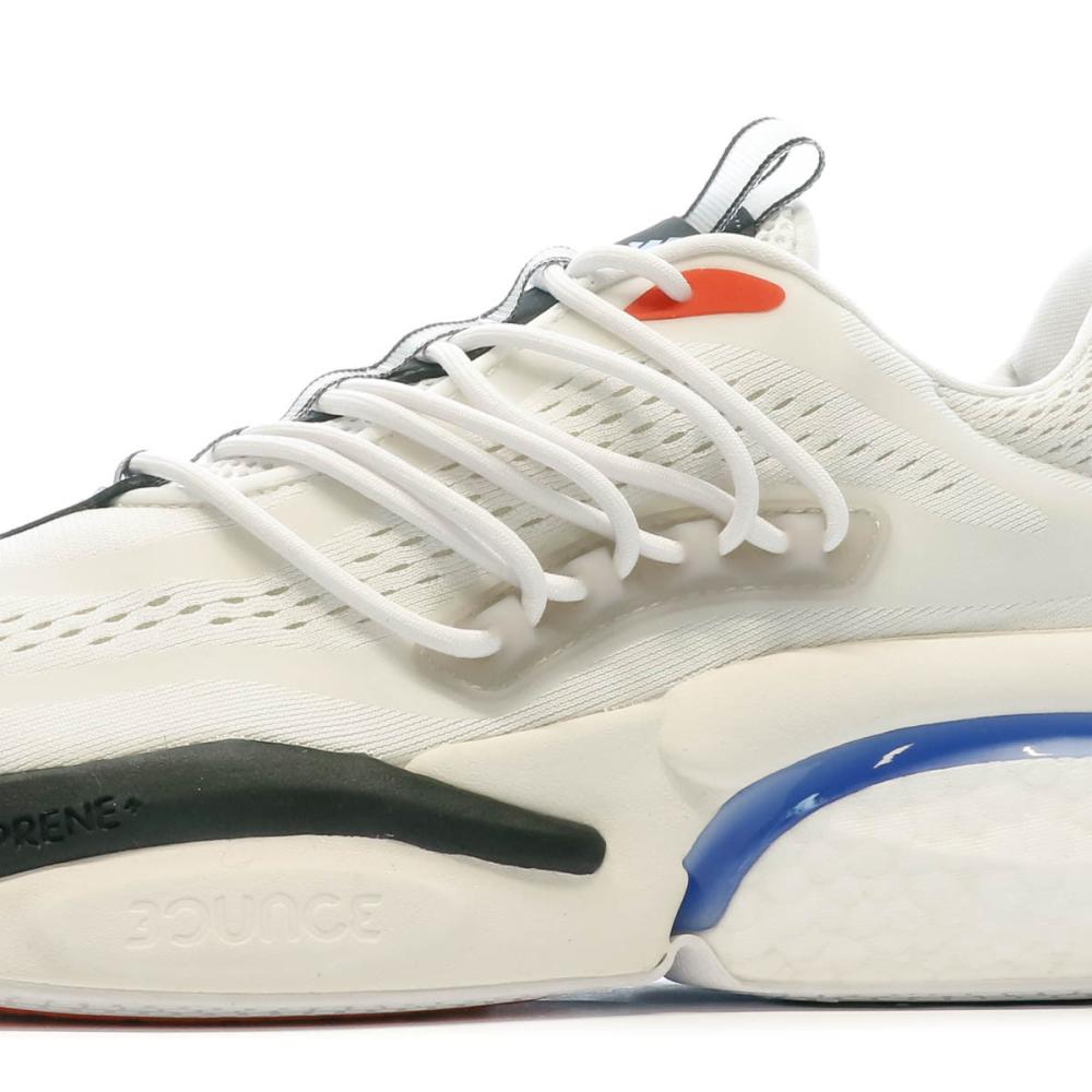 Baskets Blanches Homme Adidas Alphaboost V1 vue 7
