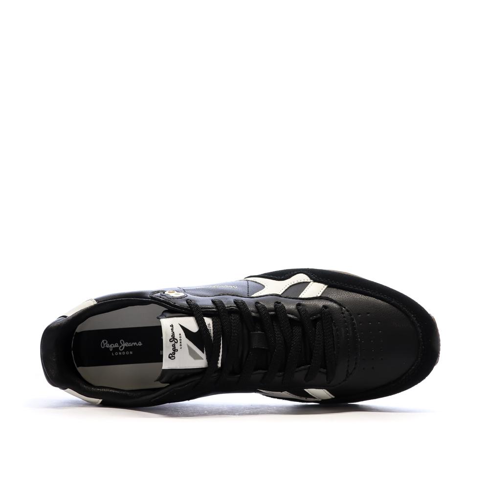 Baskets Noir Homme Pepe jeans Brit Supra vue 4