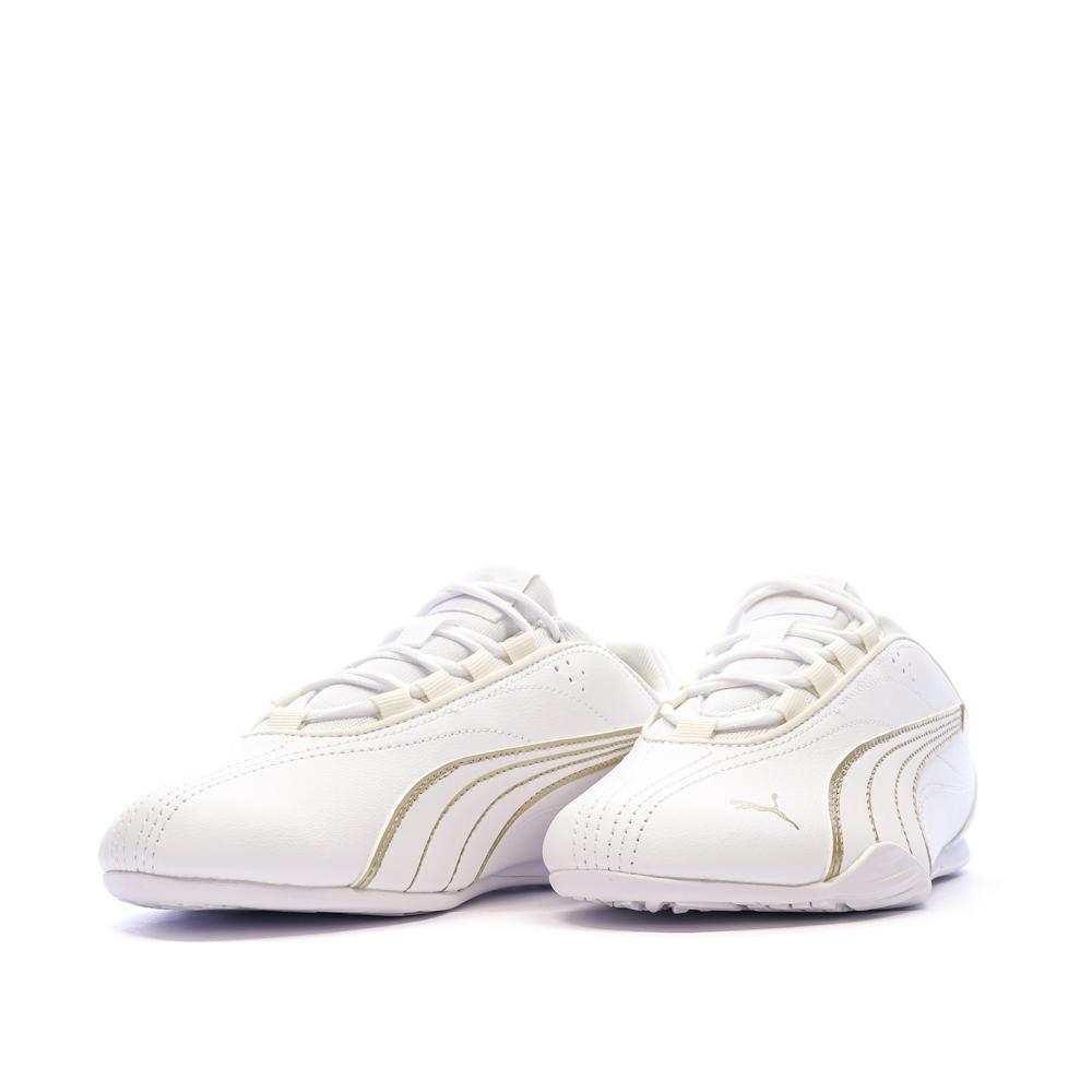Puma Catch Soleil White/Gold Women’s Trainers Photo of the Espace des Marques %store% store - view of %key%