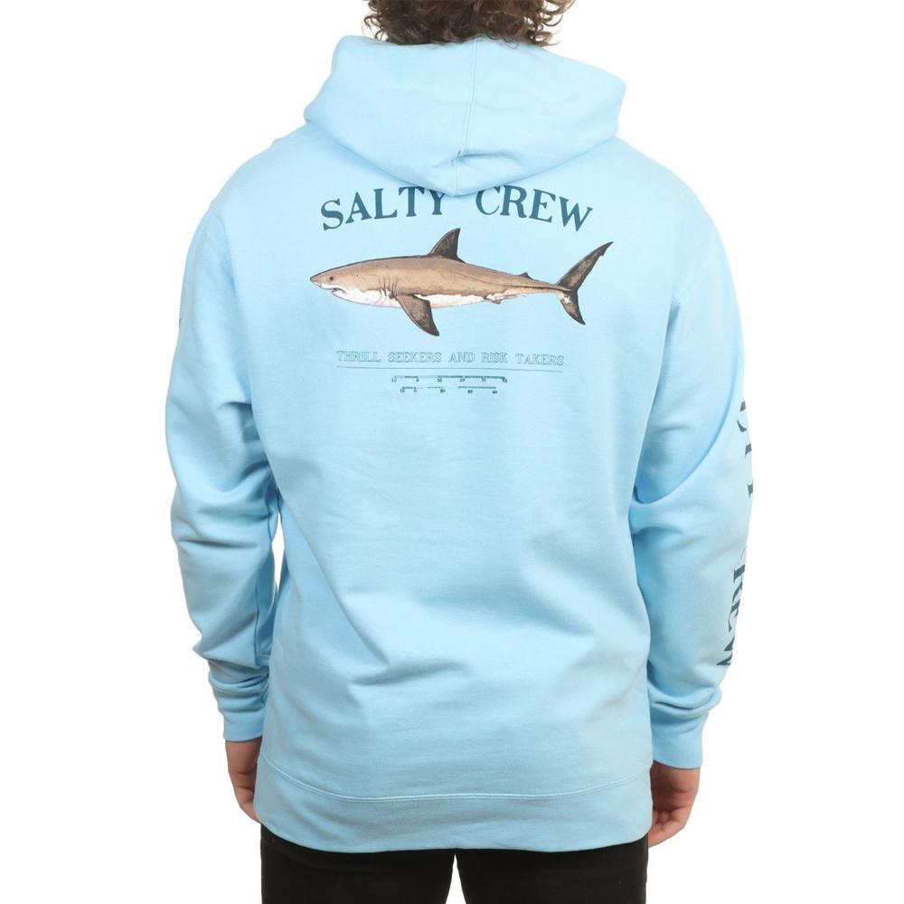 Sweat à Capuche Bleu Homme Salty Crew Bruce Hood vue 2