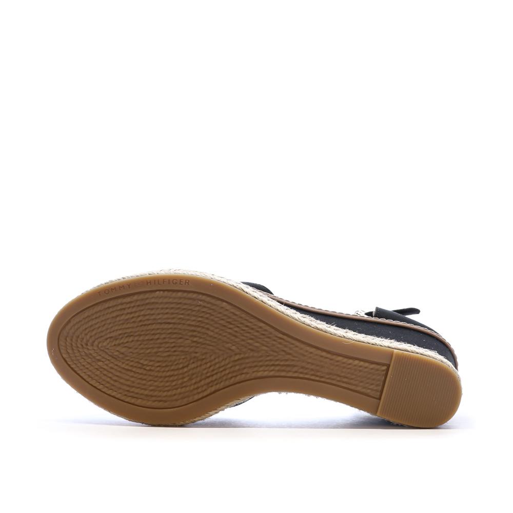 Sandales Noires Femme Tommy Hilfiger Basic Closed Toe vue 5