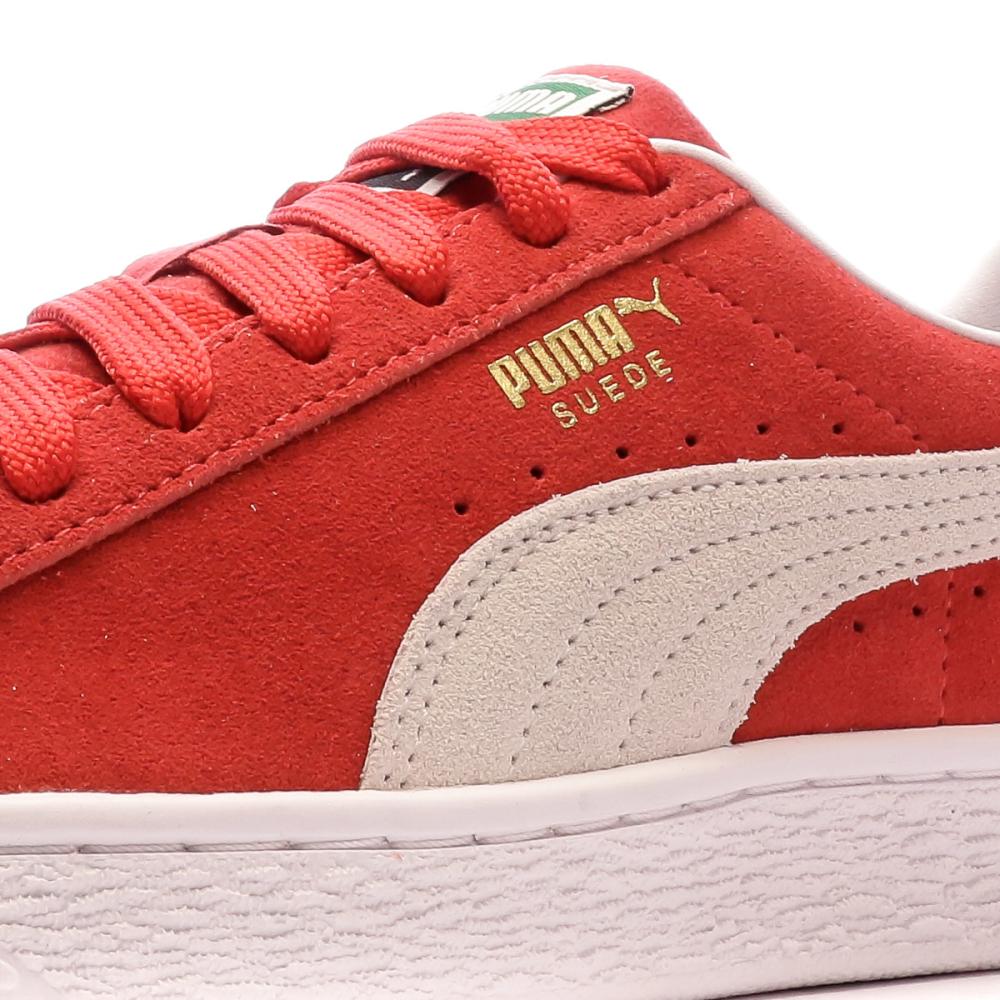 Baskets Rouge Femme Puma Suede Classic XXI vue 7