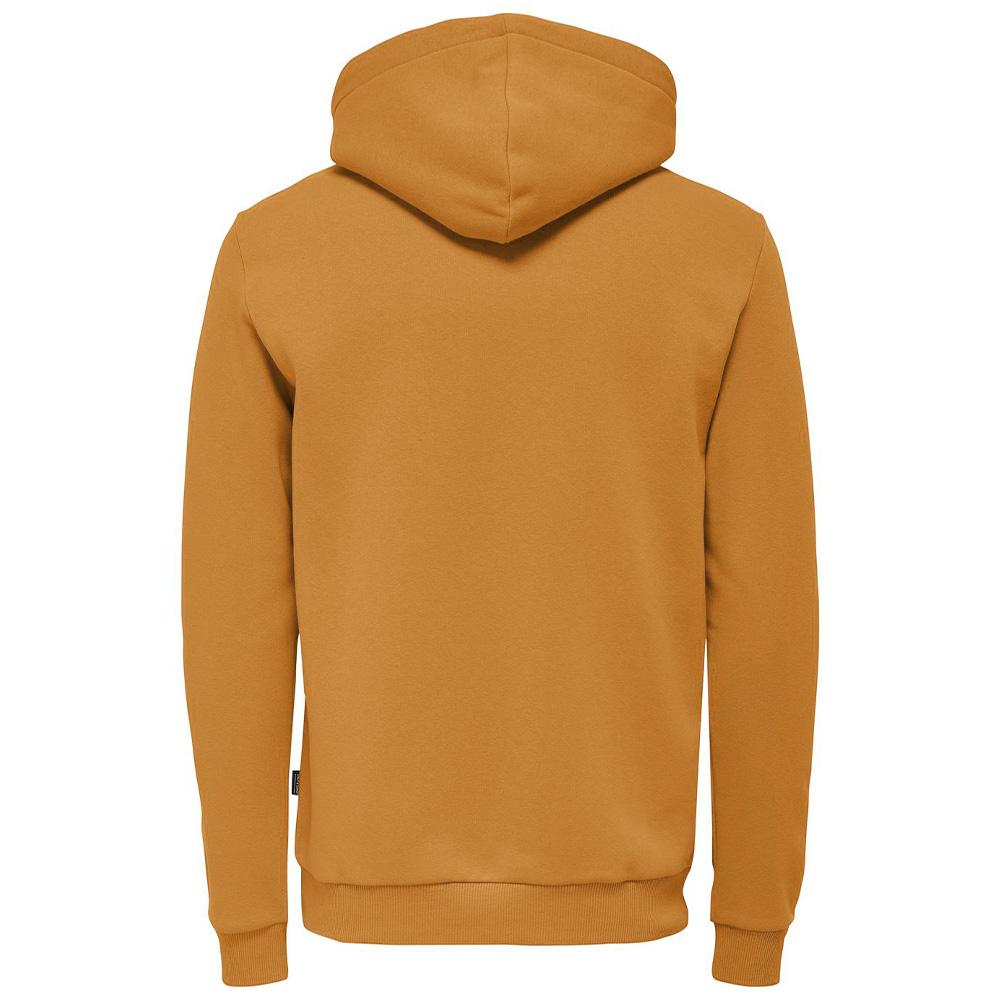 Sweat à Capuche Orange Homme Only & Sons Ceres vue 2