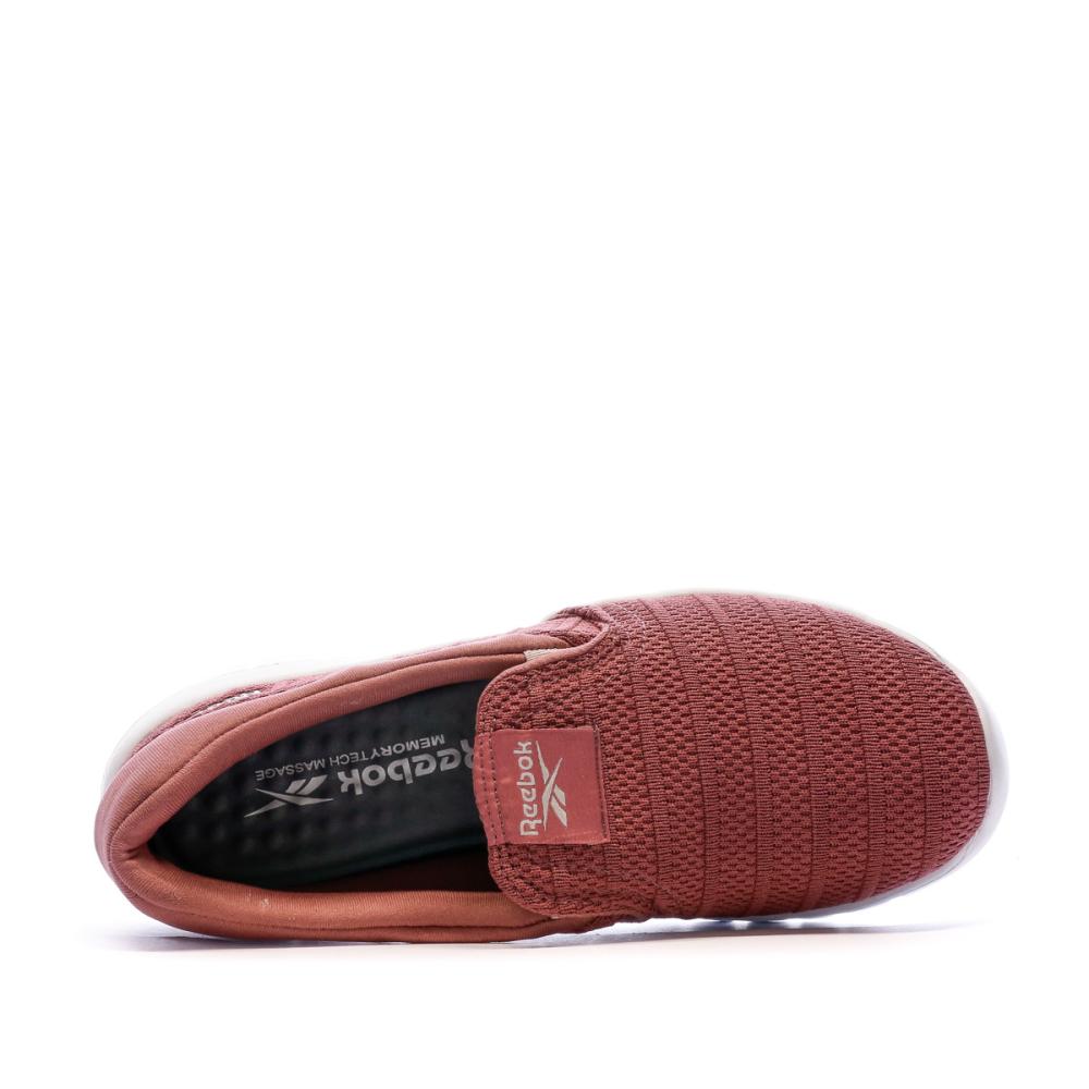 Chaussures Training Rose Femme Reebok Leap Slipon vue 4