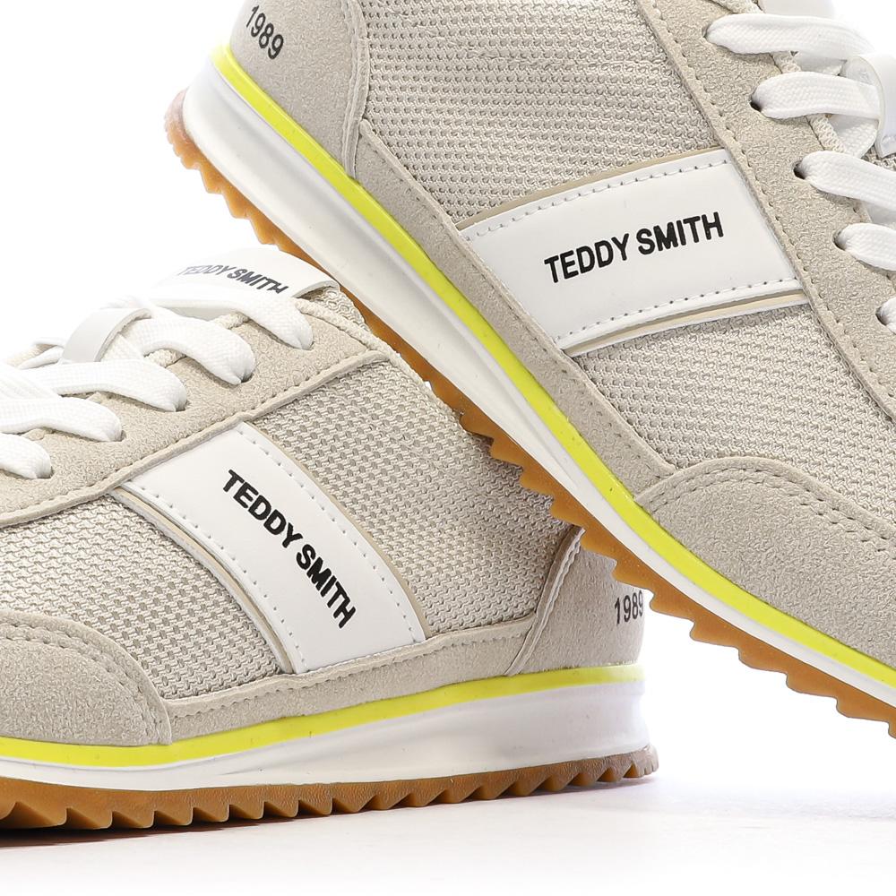 Beige Women's Sneakers Teddy Smith 120549 Photo of the Espace des Marques %store% store - view of %key%