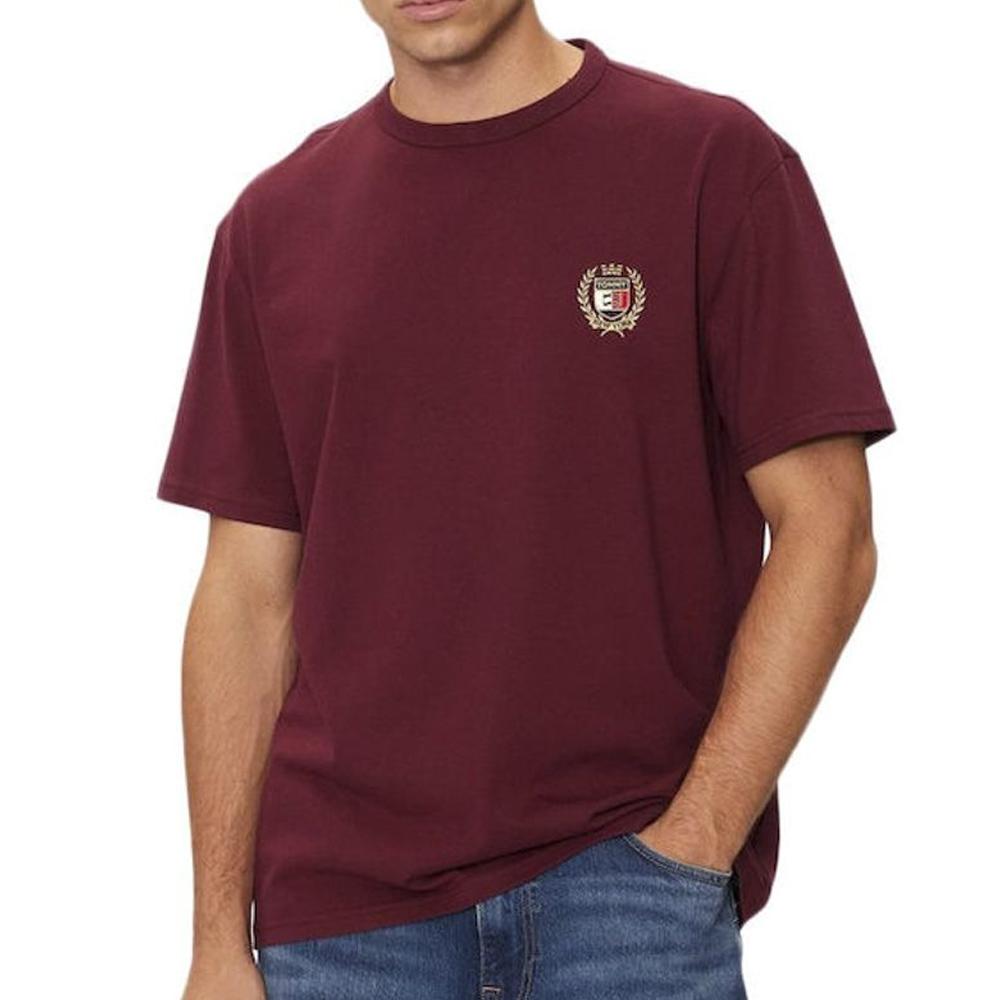 T-shirt Rose Homme Tommy Hilfiger Rwb pas cher