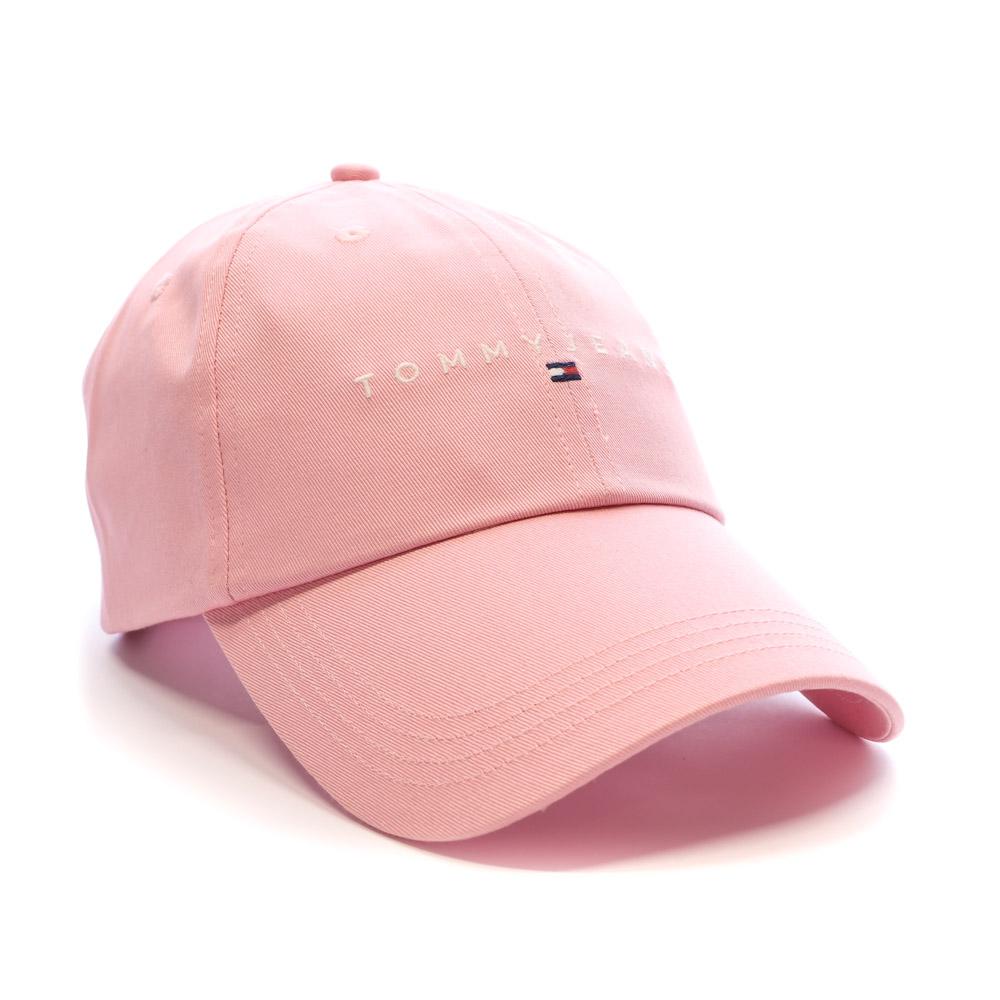 Casquette Rose Homme Tommy Hilfiger AW0AW16868 vue 2
