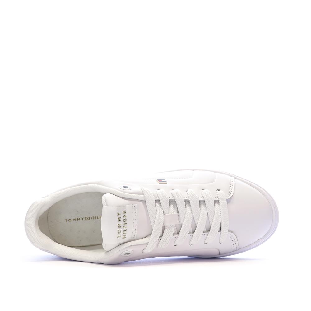 Baskets Blanches Femme Tommy Hilfiger Icon Court vue 4