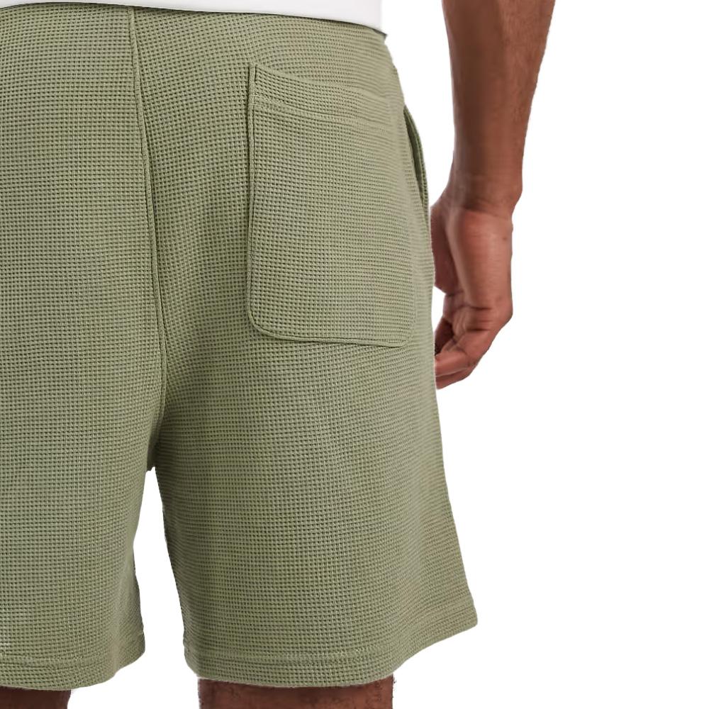 Short Vert Homme Tommy Hilfiger Washed Waffle vue 2