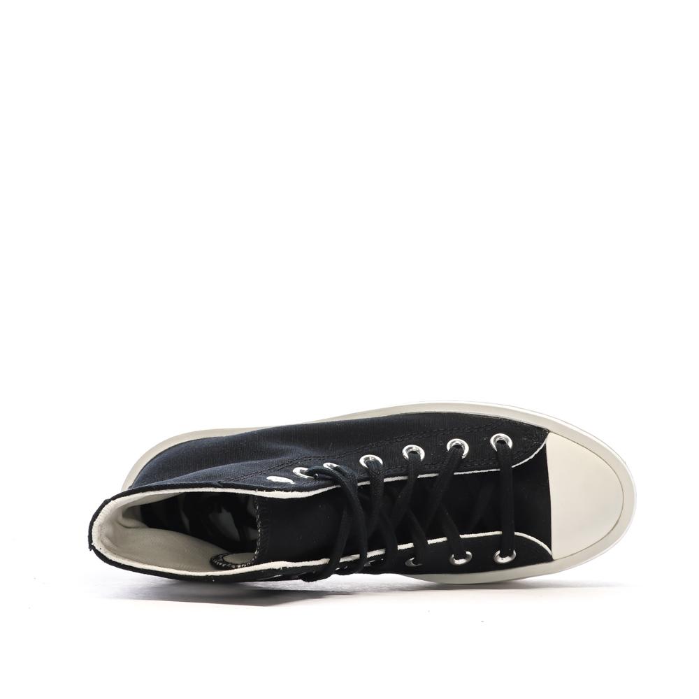 Baskets Noires Femme Converse All Star Modern Lift Platform vue 4