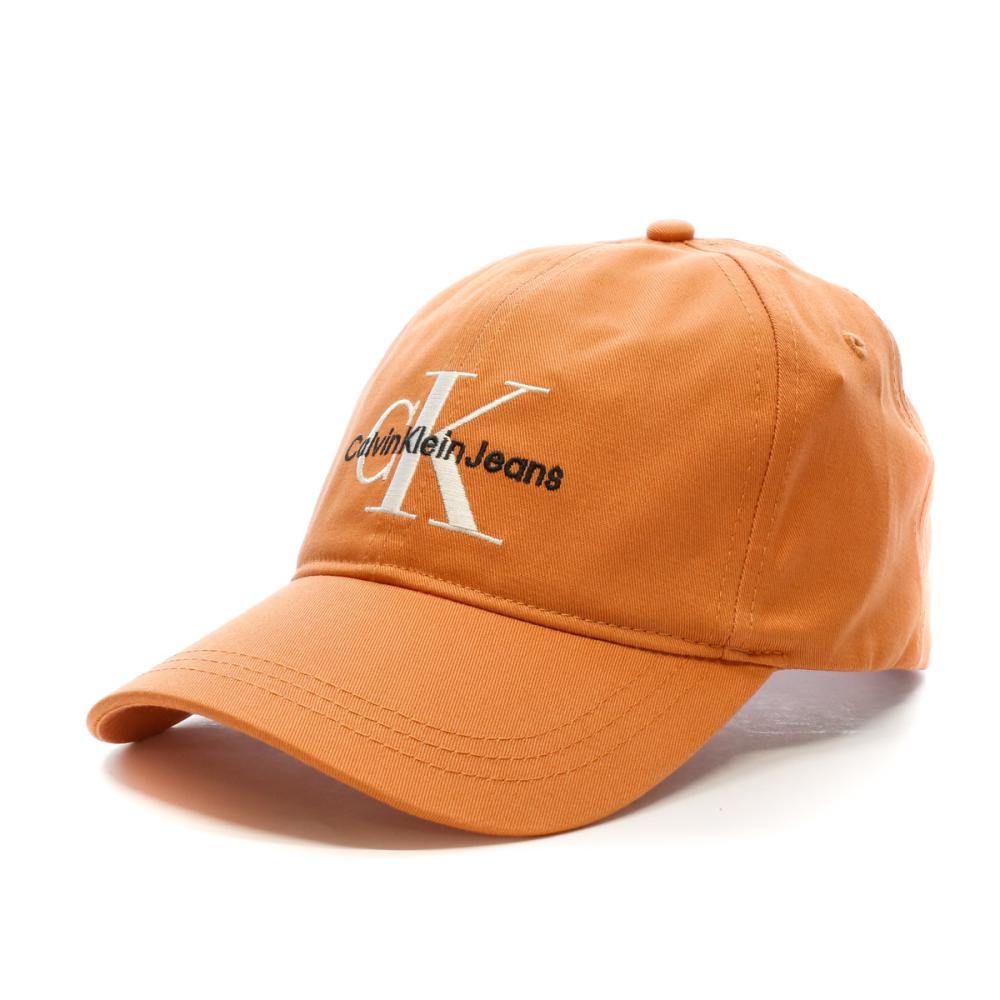 Casquette Orange Homme Calvin Klein Jeans Monogram pas cher