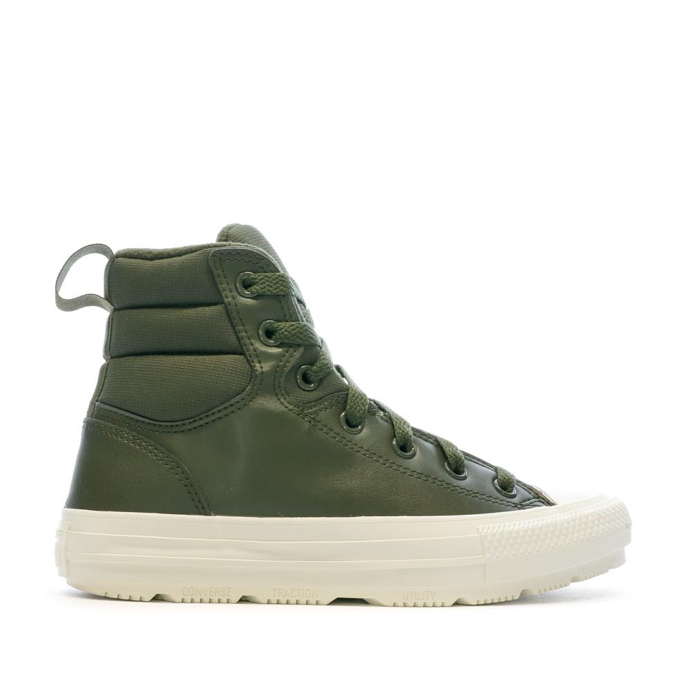 Baskets Kaki Femme Converse Berkshire Boot vue 2