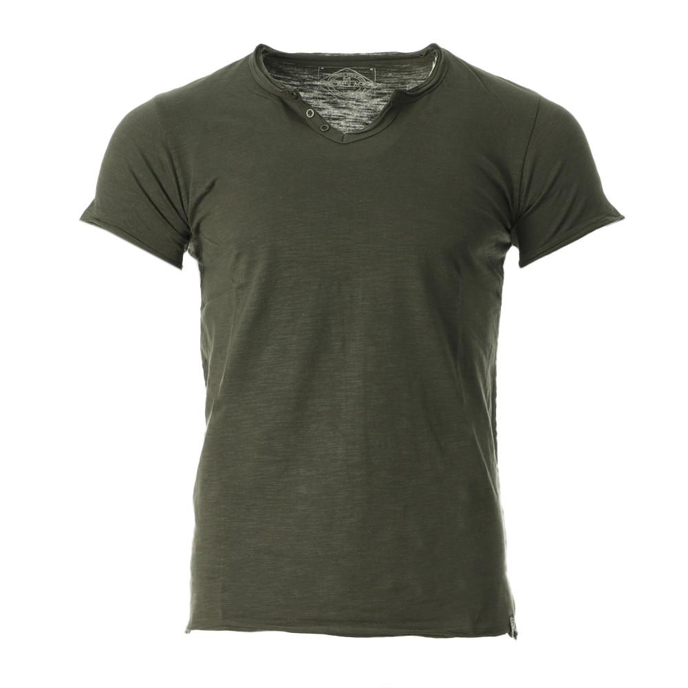 T-shirt Vert Homme La Maison Blaggio Marius pas cher