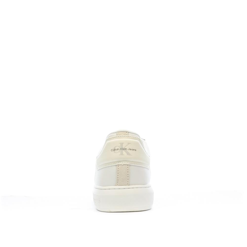 Baskets Blanches Homme Calvin Klein Jeans Casual Cupsole vue 3