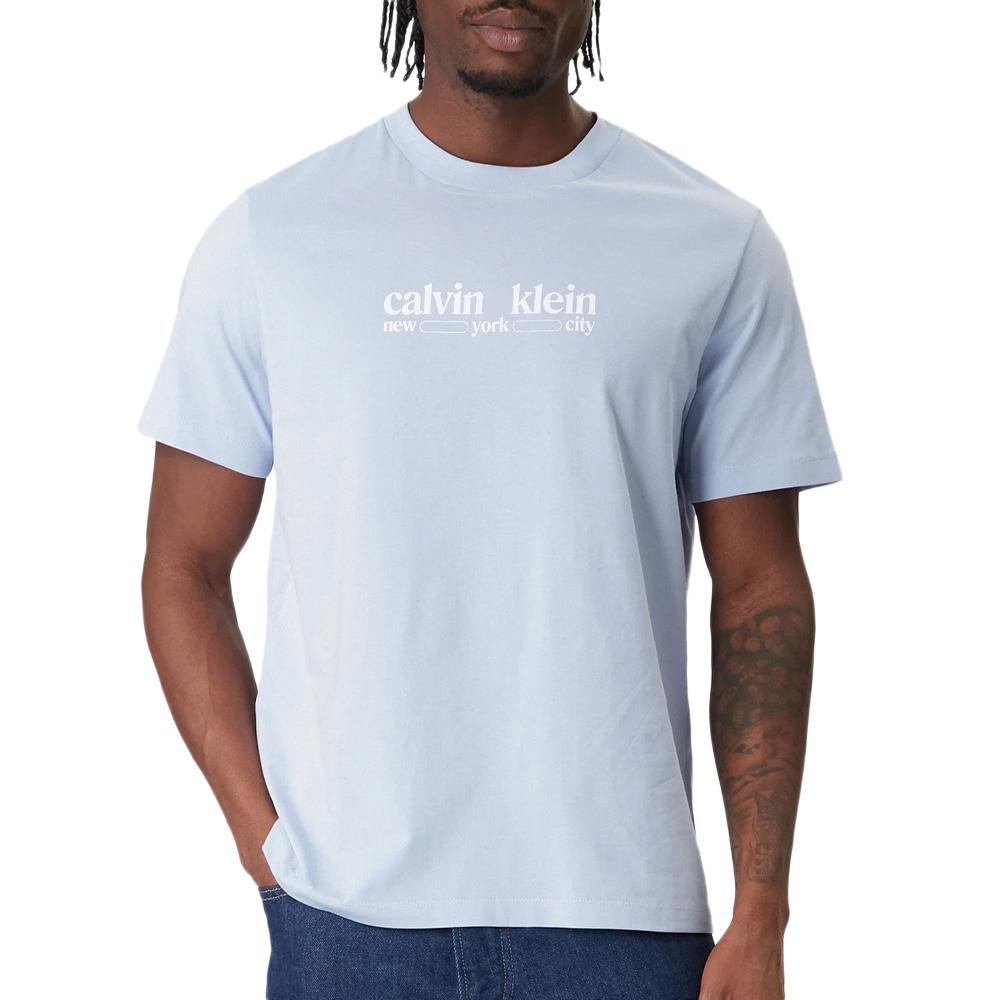 T-Shirt Mauve Homme Calvin Klein Jeans LV14RE831G pas cher