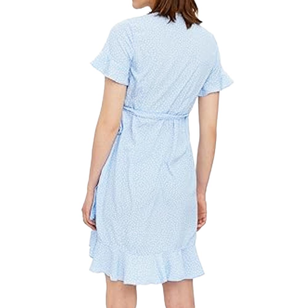 Robe Bleu Femme Vero Moda Henna vue 2