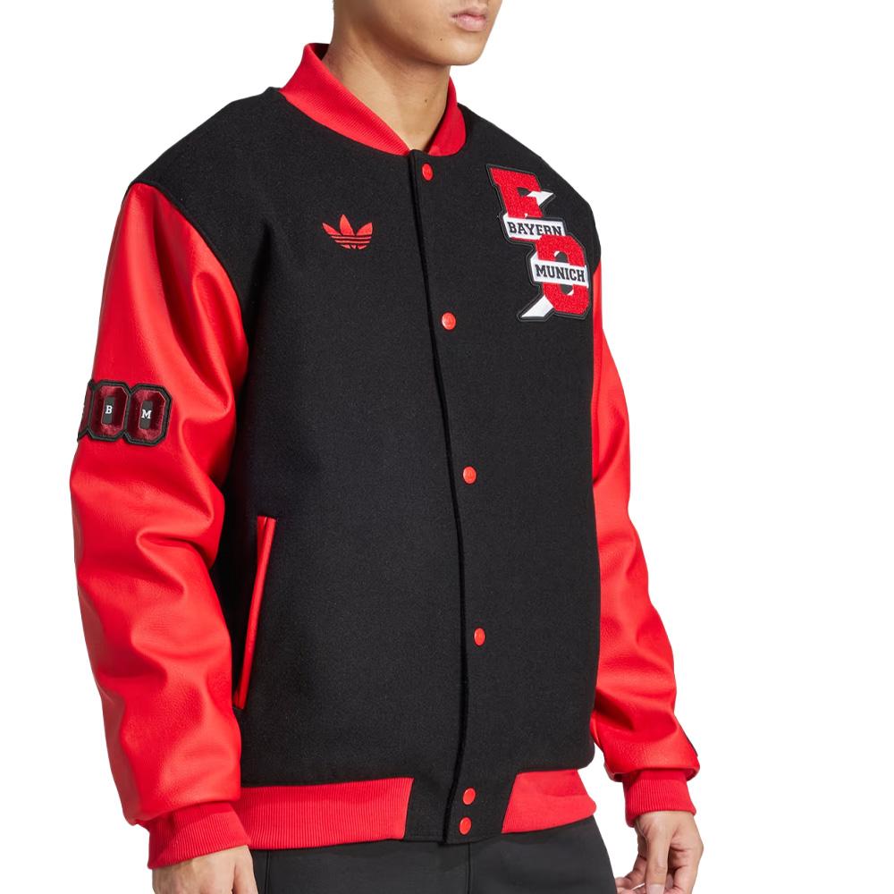 FC Bayern Chaqueta Roja/Negra Hombre Adidas VRCT barato