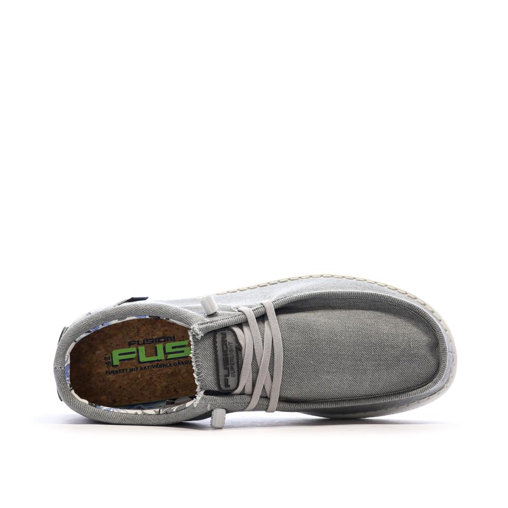 Chaussures Gris Homme Fusion Jack vue 4