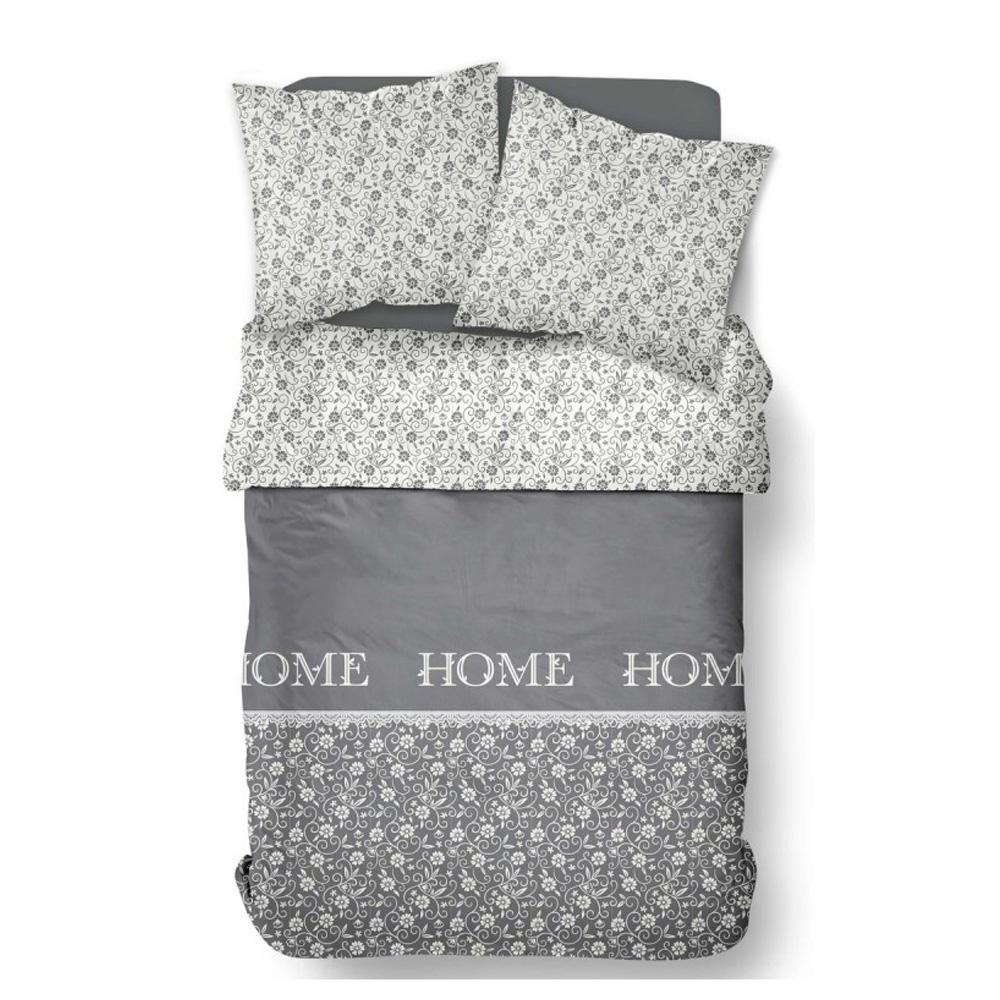 Parure de Lit Gris Today 260x240 CM pas cher