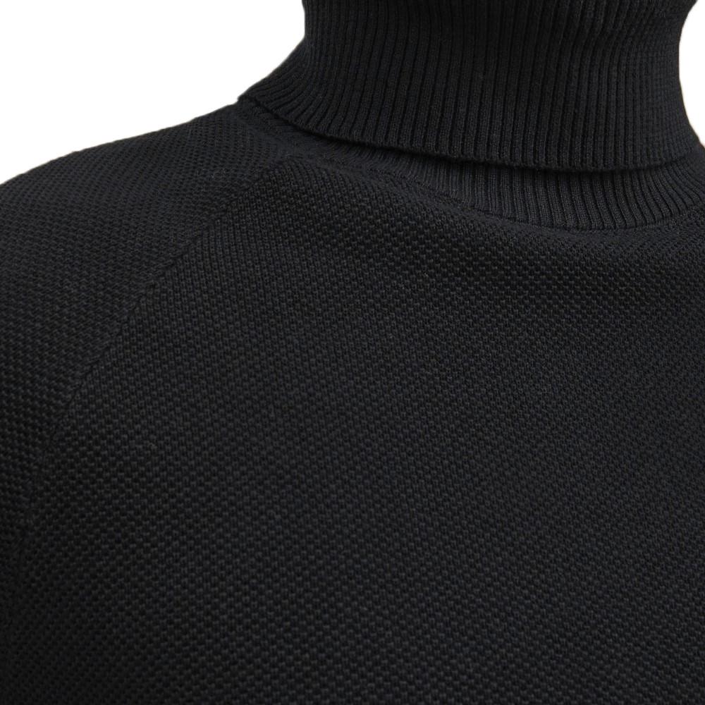Pull Col roulé Noir Homme Jack & Jones Roll 31 vue 3