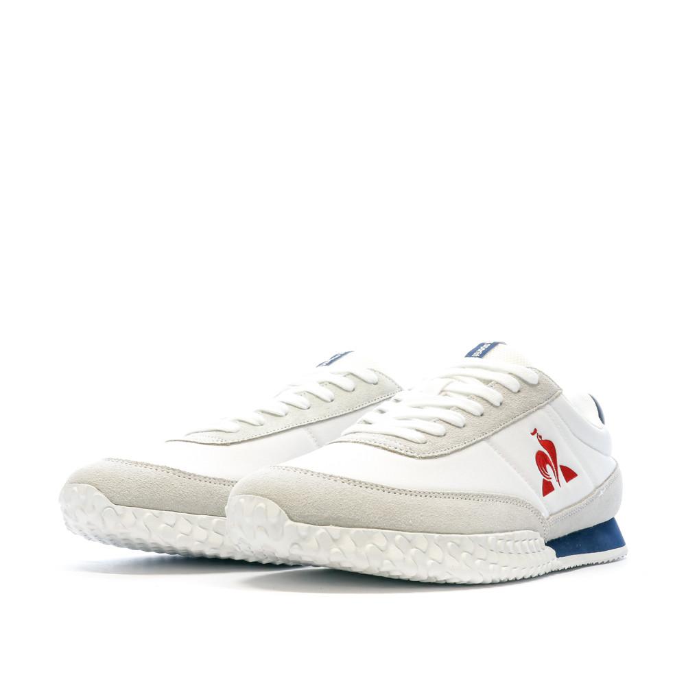 Baskets Blanches Homme Le Coq Sportif Veloce Tricolore Optical vue 6