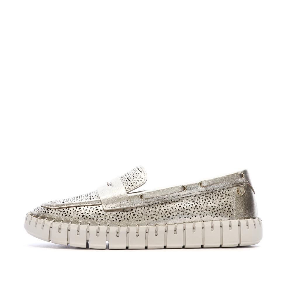 Chaussures de ville Dorées Femme Carmela Oro pas cher