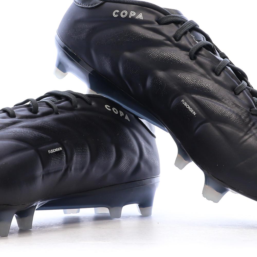 Chaussures de Foot Noires Mixte Adidas Copa Pure 2 Elite FG vue 7