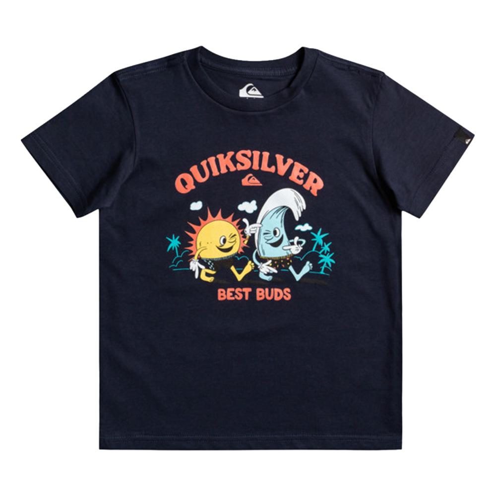 Camiseta azul marino para niño de Quiksilver Bestbuds barato
