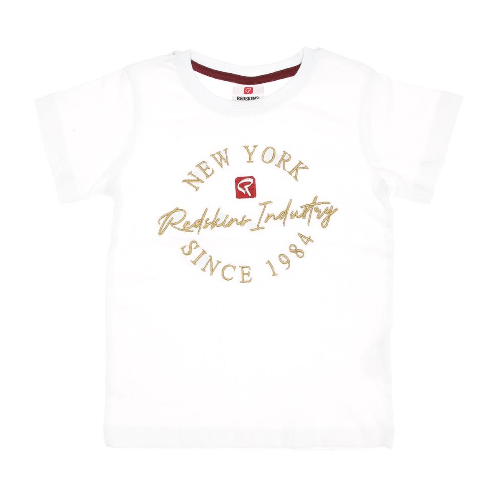 T-shirt Enfant Blanc Garçon Redskins 17006 pas cher