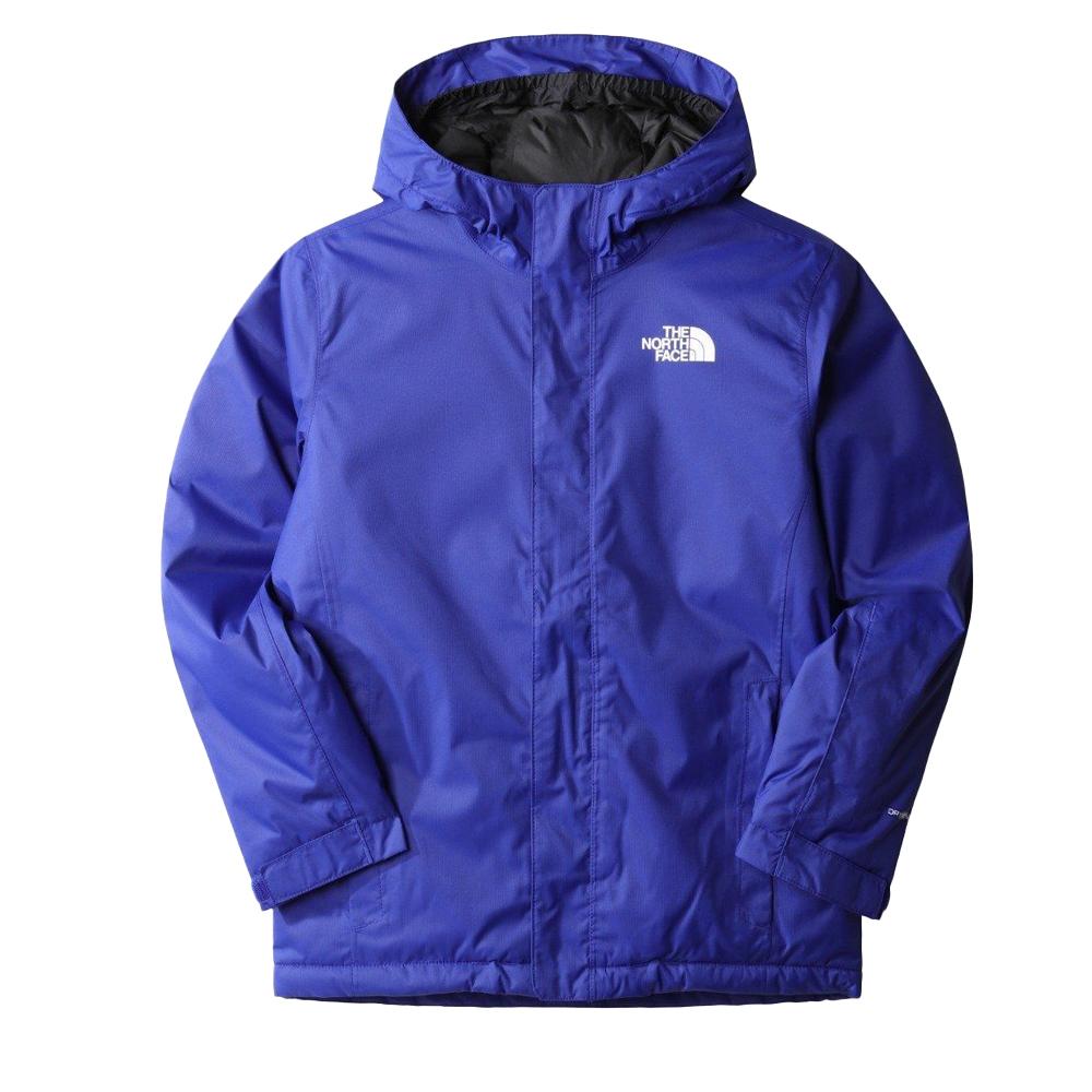 Manteau Bleu Garçon The North Face Teen Snowquest pas cher