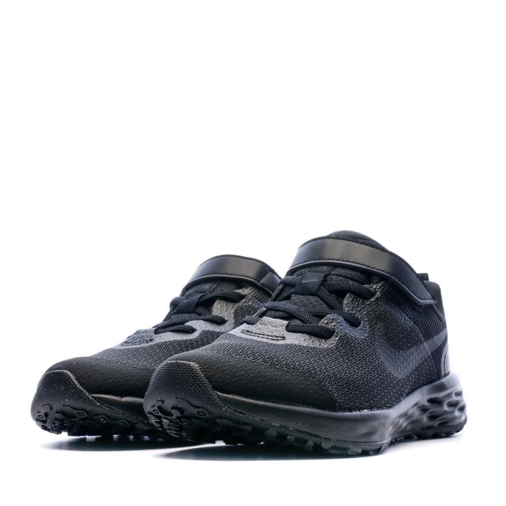 Baskets Noir Garçon Nike Revolution 6 vue 6