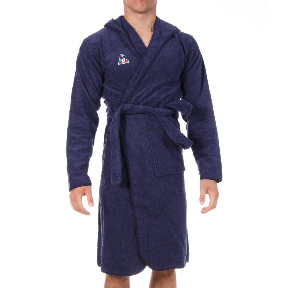 Albornoz azul marino para hombre Le Coq Sportif Albornoz N°1 M Insignia barato