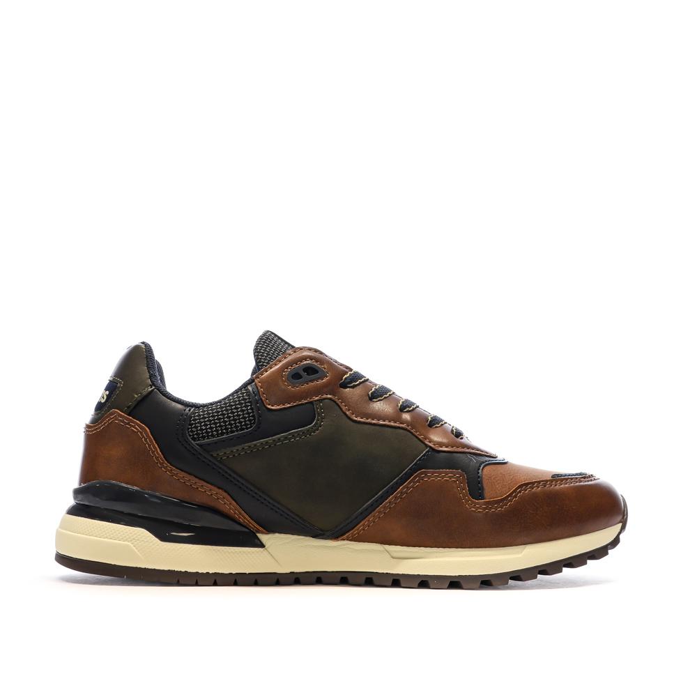 Baskets Camel/Kaki Homme Redskins Oyato vue 2