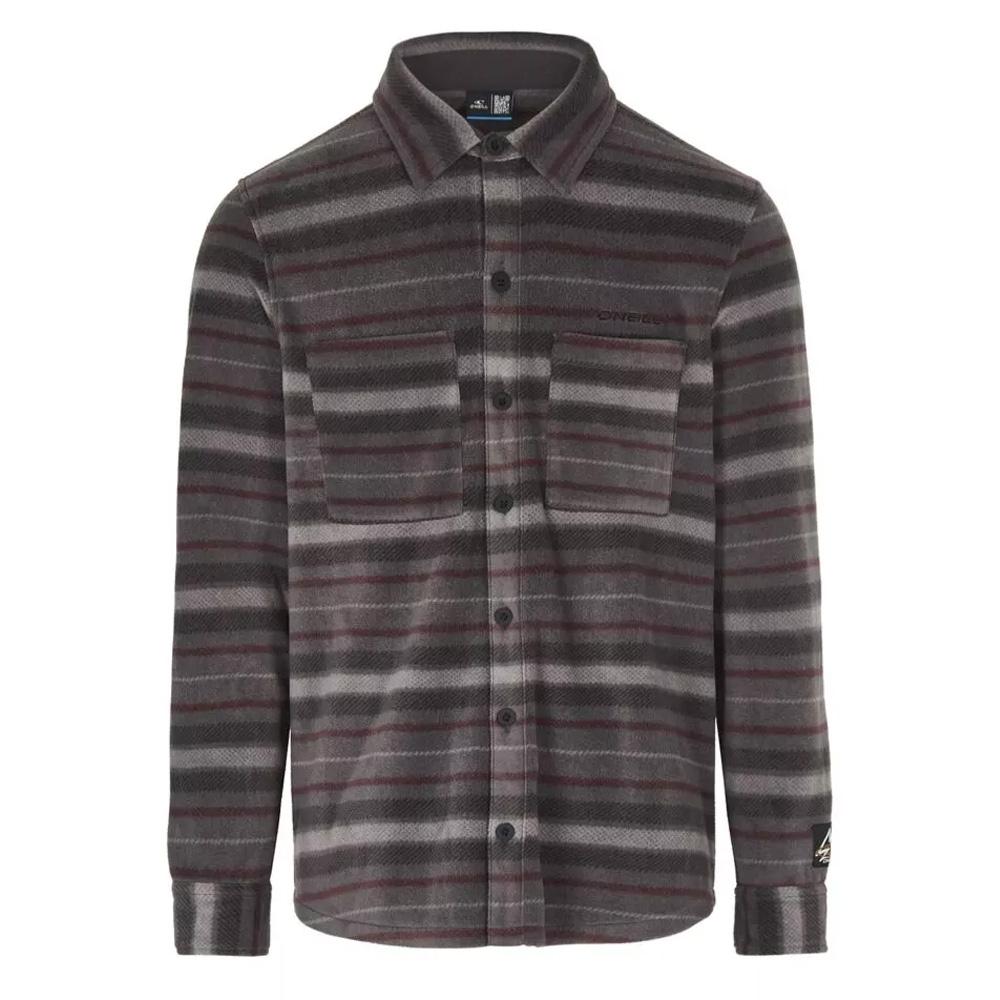 Chemise Grises/Bordeaux Homme O'Neill Superfleece pas cher