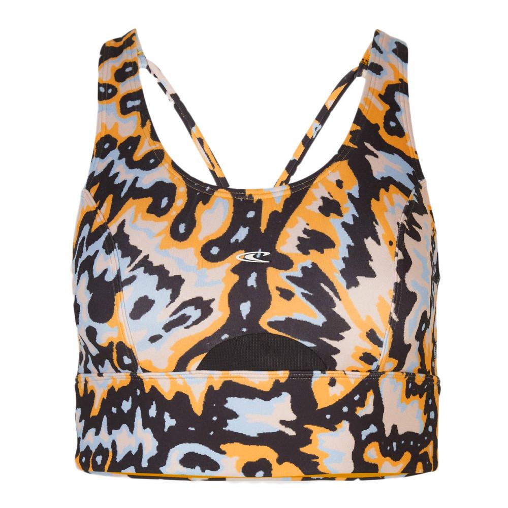 Brassière Noire/Orange Femme O'Neill Yoga pas cher