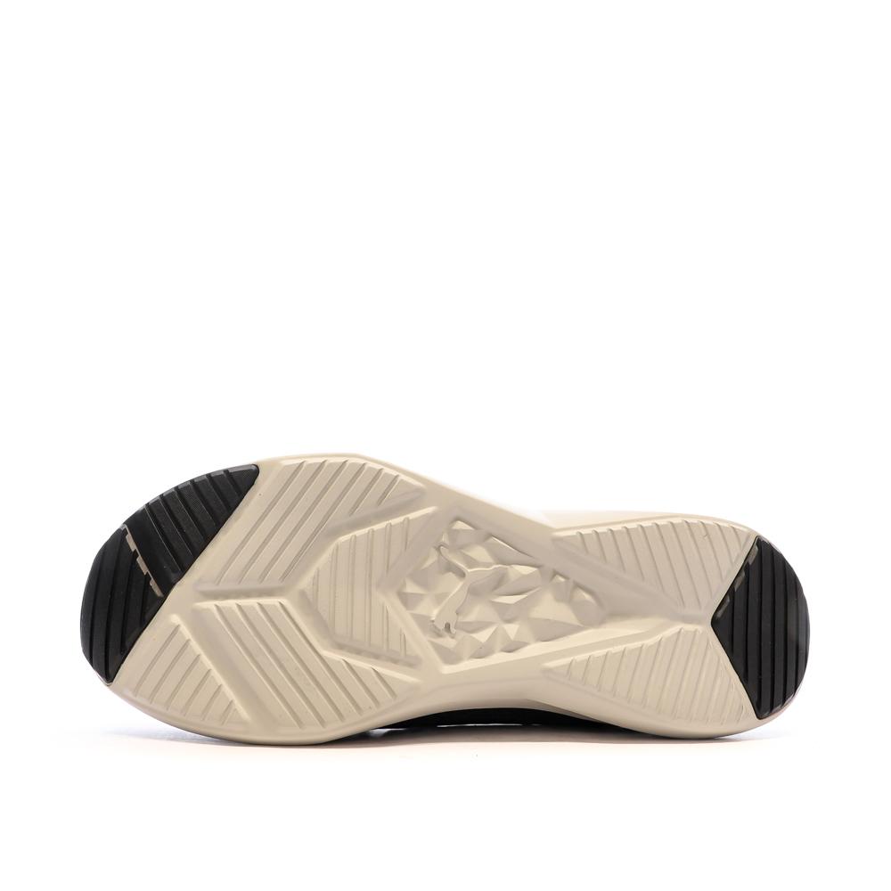 Baskets Noire/Orange Homme Puma Softride Enzo vue 5
