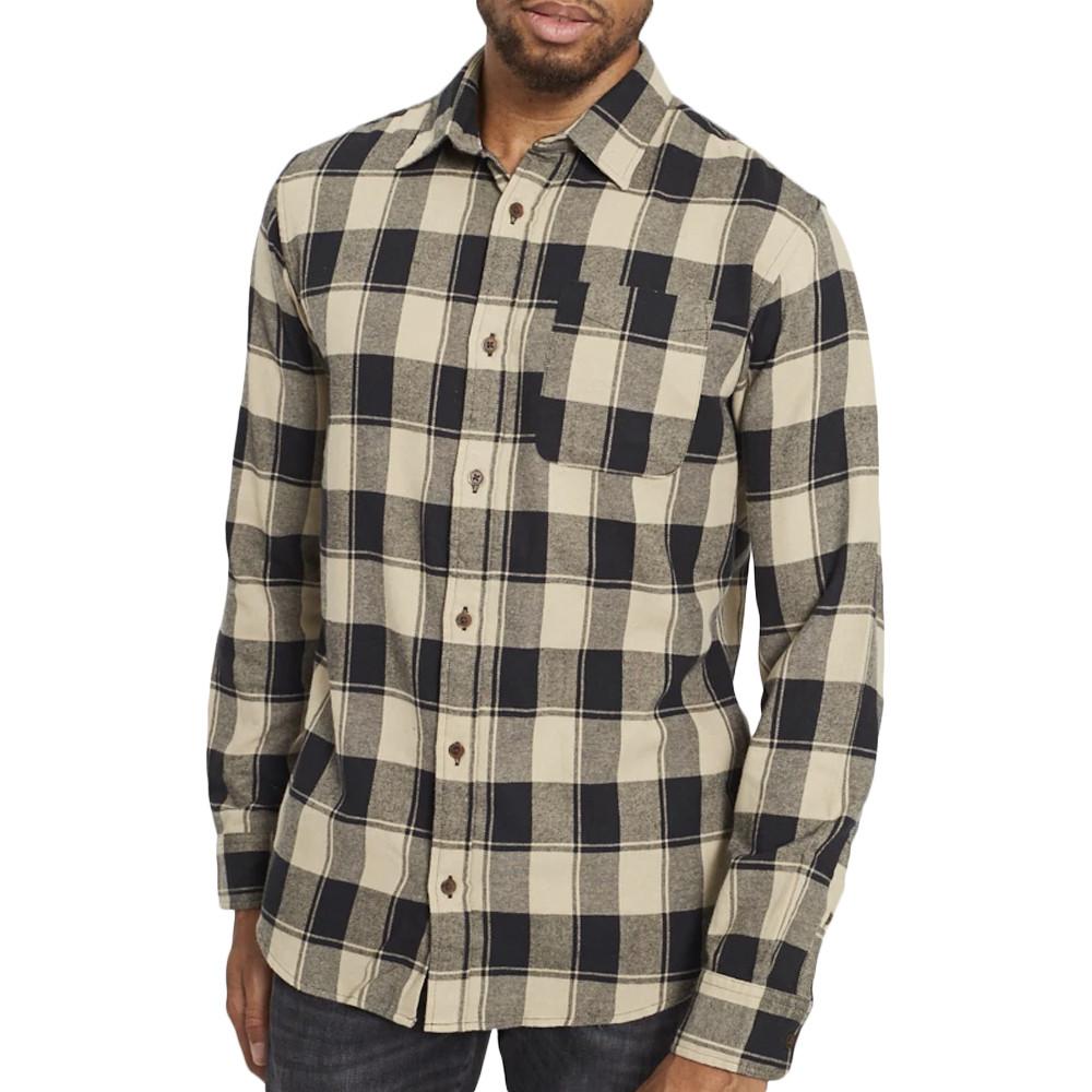 Chemise Noire/Beige Homme Jack and Jones Chester pas cher