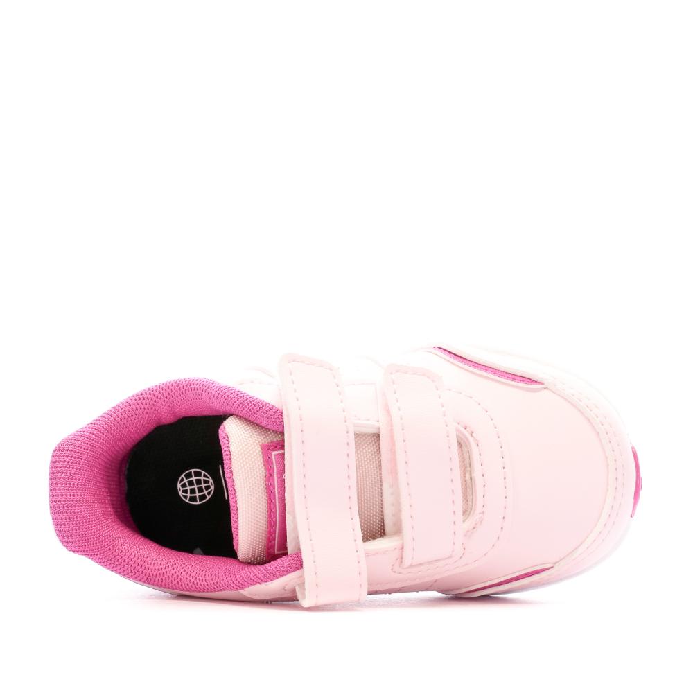 Baskets Rose Fille Adidas Vs Switch 3 Cf I vue 4