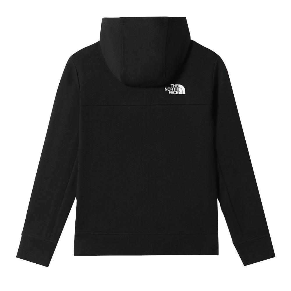 Sudadera con capucha negra para niño The North Face Slacker ver 2