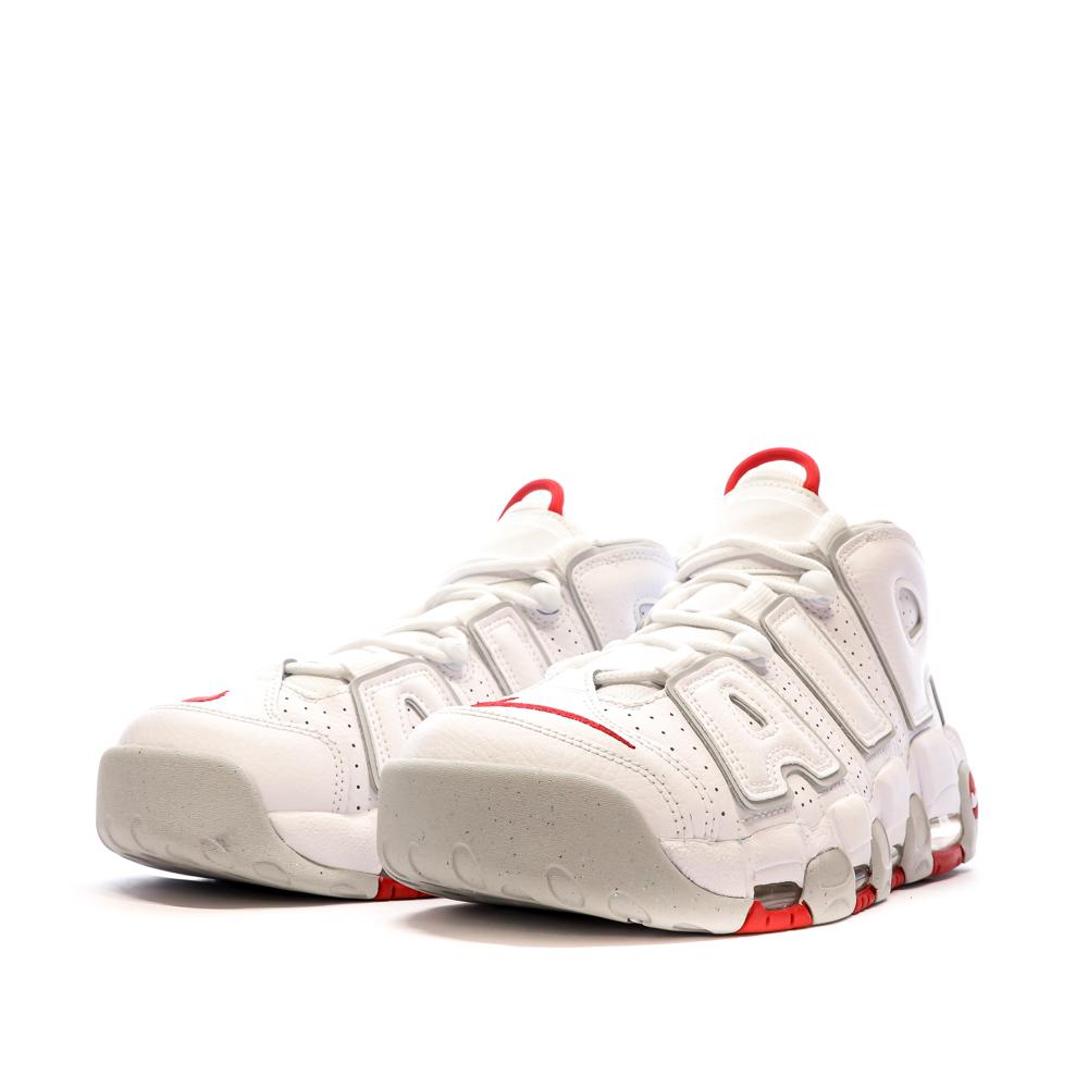 Baskets Blanches/Grises Homme Nike Air More Uptempo 96 vue 6