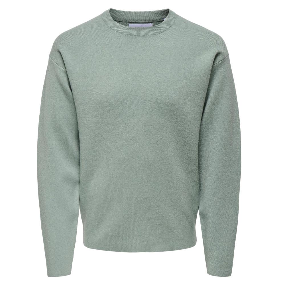 Pull Vert Homme Only & Sons Cooper pas cher