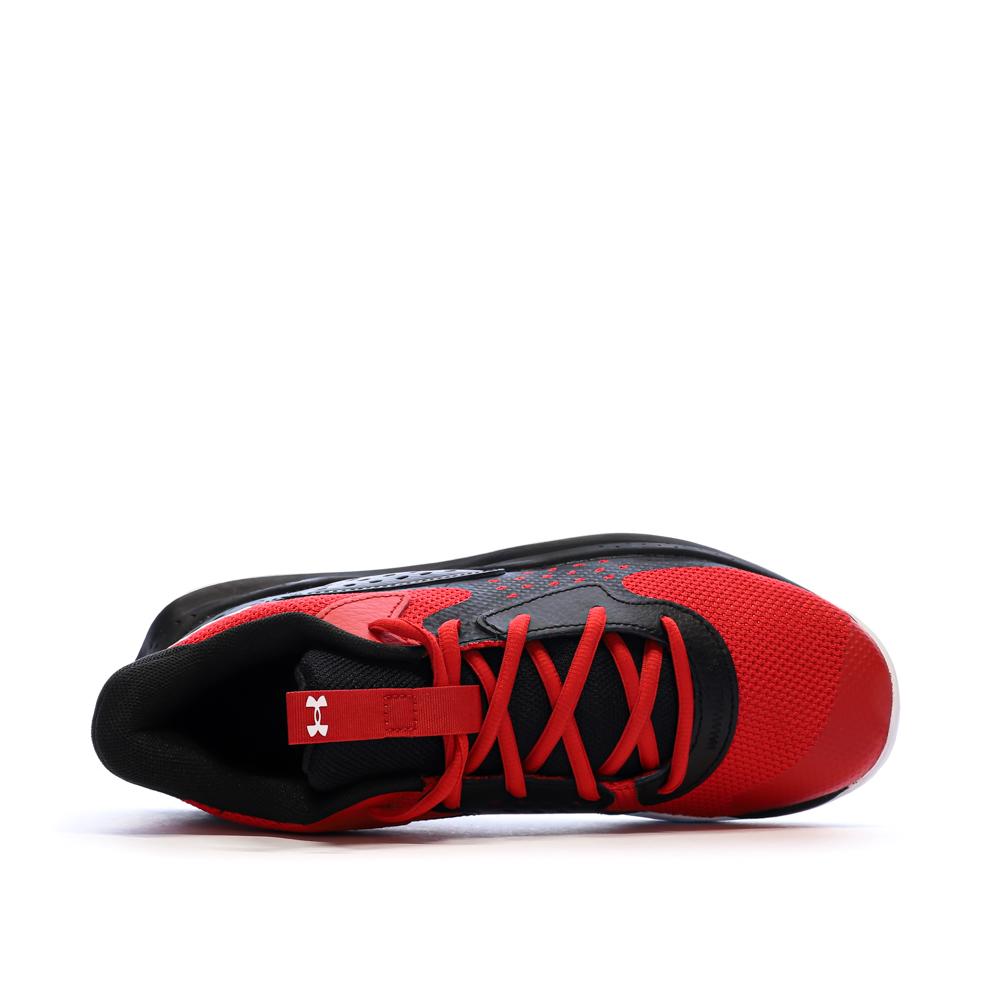 Baskets Noires/Rouges Homme Under Armour 3026634 vue 4