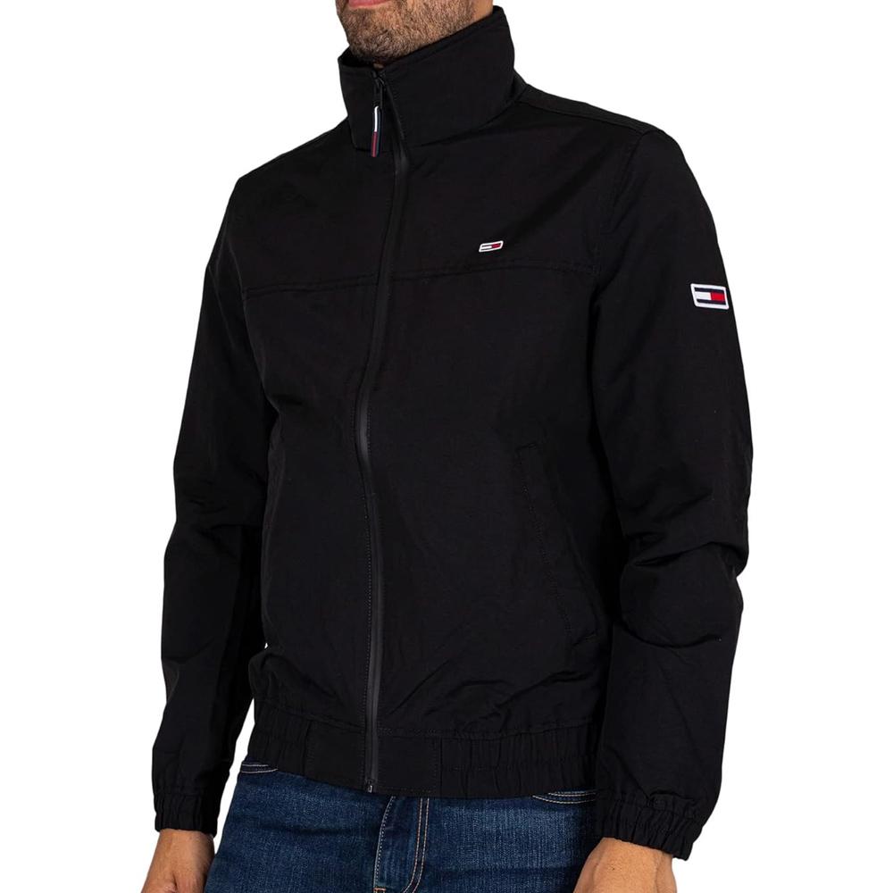 Sweat Zippé Noir Homme Tommy Hilfiger Essential pas cher