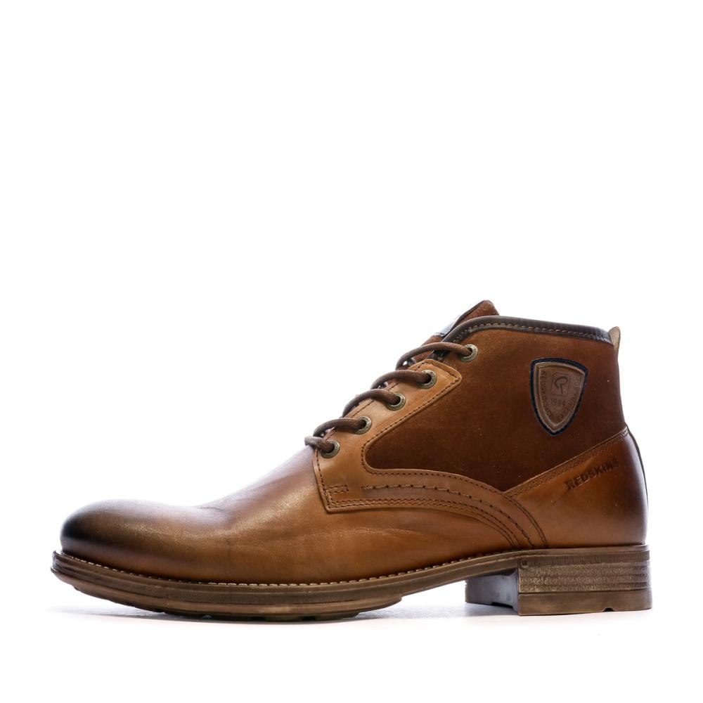 Boots en Cuir Marron Homme Redskins Humain Espace des marques