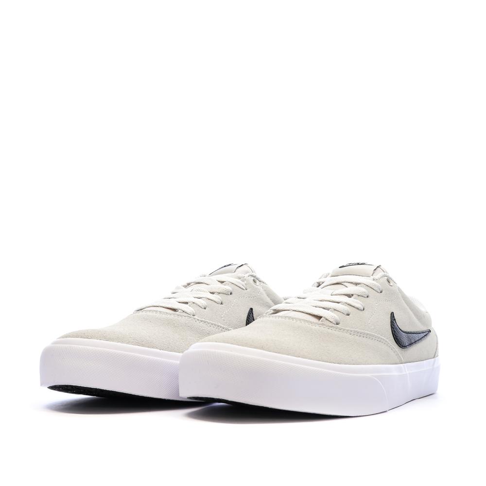Baskets Beige Homme Nike Charge Suede vue 6