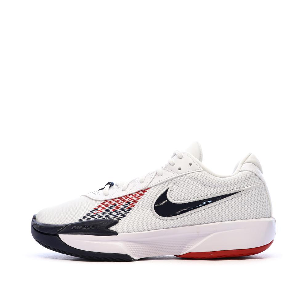 Chaussures de Basketball Blanches Homme Nike Air Zoom G.t. Cut Academy pas cher