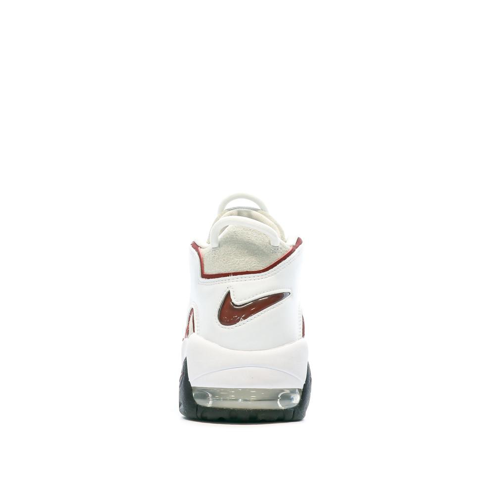 Baskets Écru/Rouge Homme Nike Air More Uptempo 96 vue 3