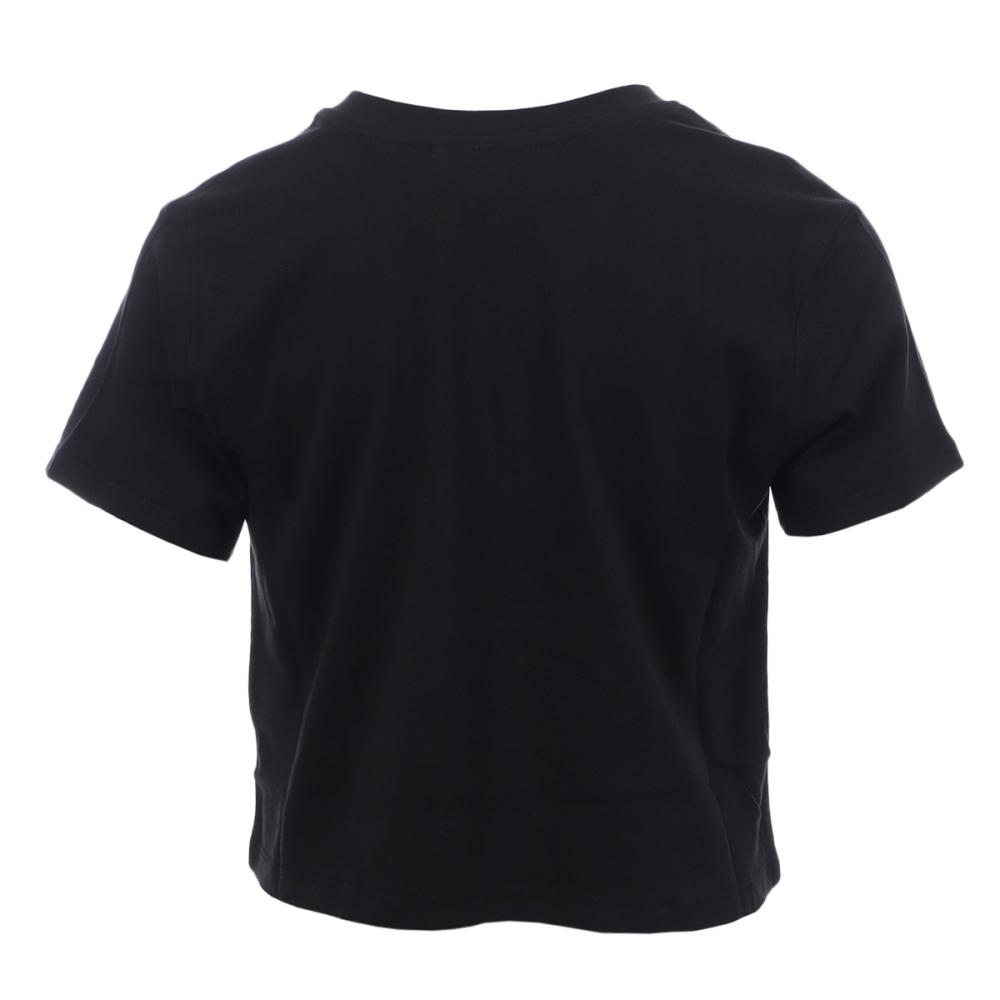 T-shirt noir fille Teddy Smith vue 2