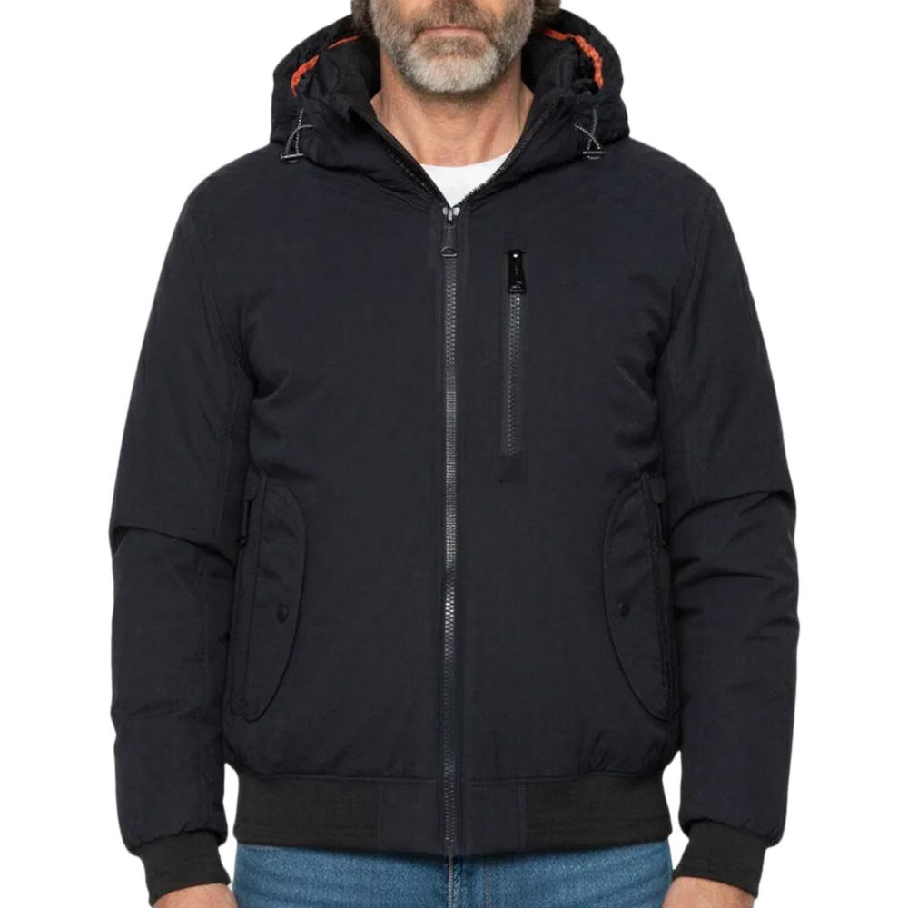 Blouson Marine à capuche Schott DYLAN pas cher