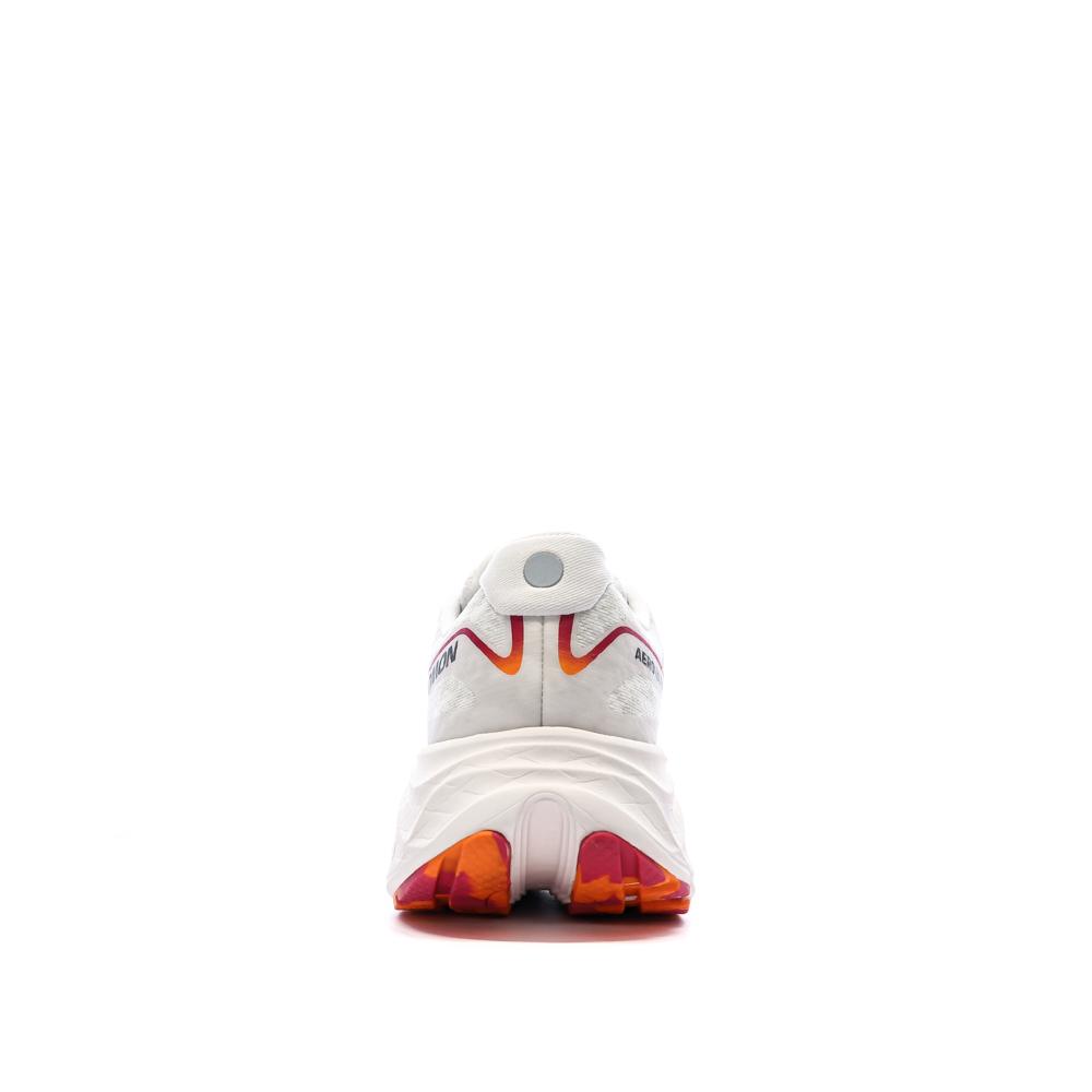 Chaussures de Running Blanc/Orange Homme Salomon Aero Glide 2 vue 3